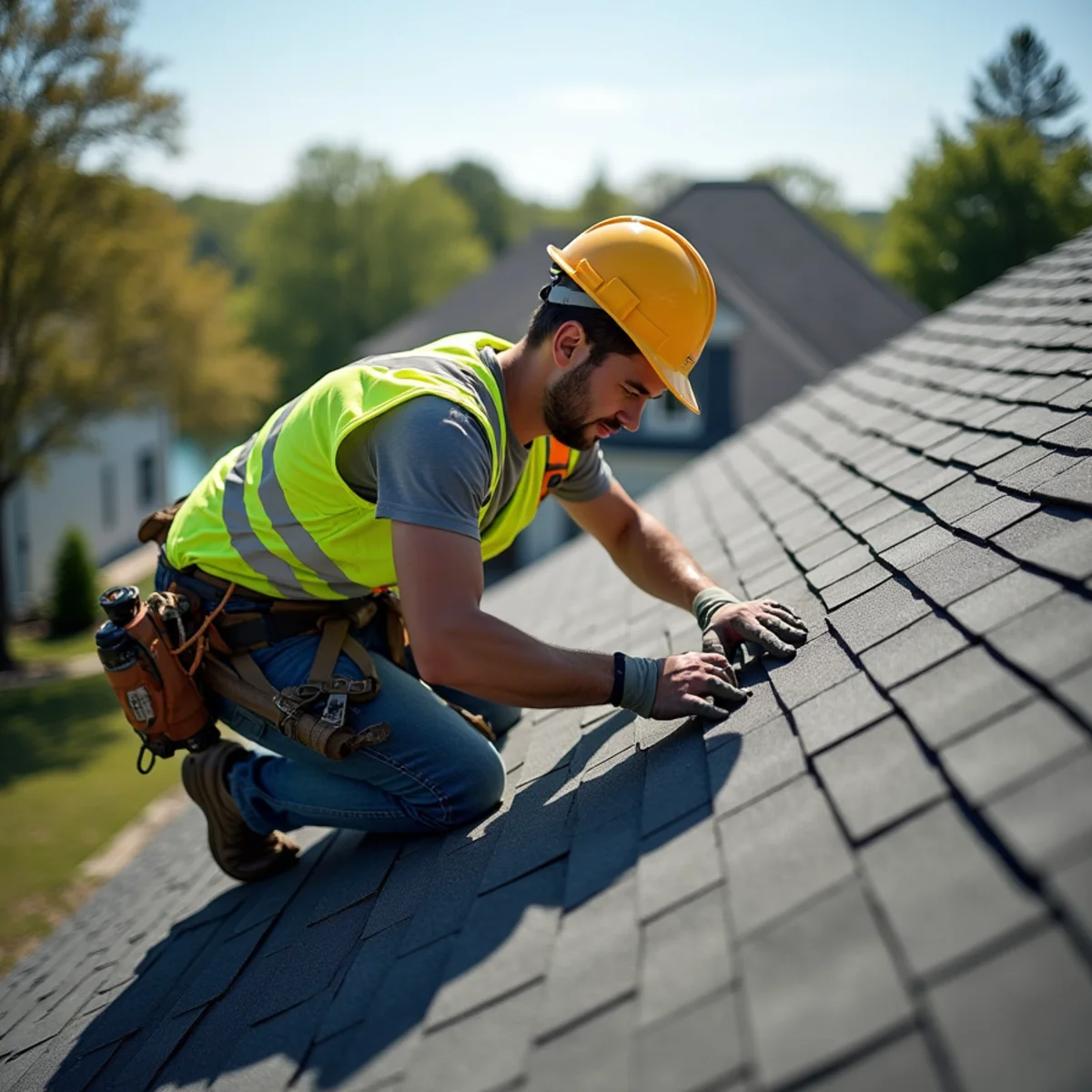 Roof restoration and shingle replacement in North Little Rock Lakewood neighborhood